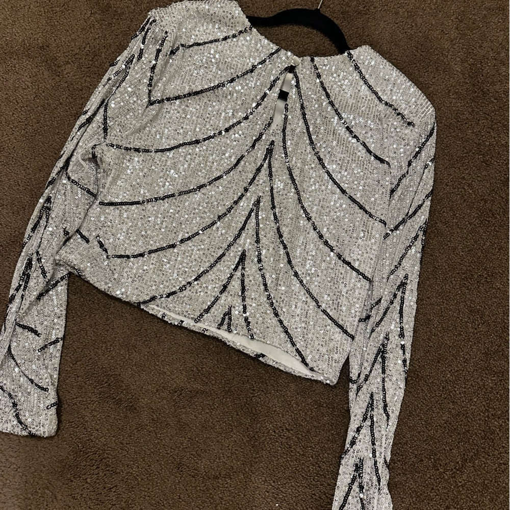Sequence, long sleeve blouse